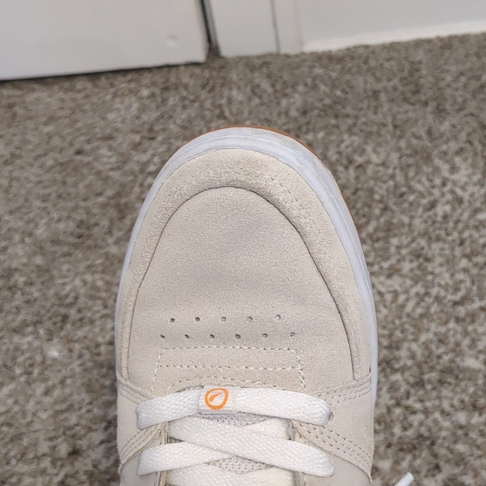 Es Accel Slim X The Nine Club Shoes Grey White Orange 7 Skateboard Sneakers - Picture 6 of 12